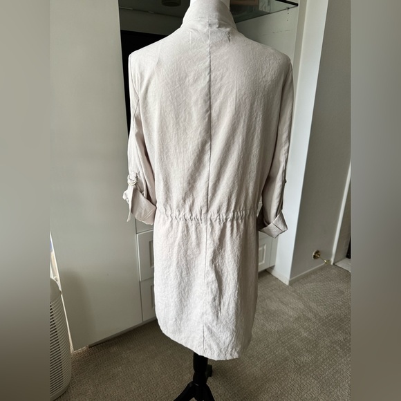 ZARA Draped Waterfall Jacket – Medium – Light Taupe - Picture 2 of 5